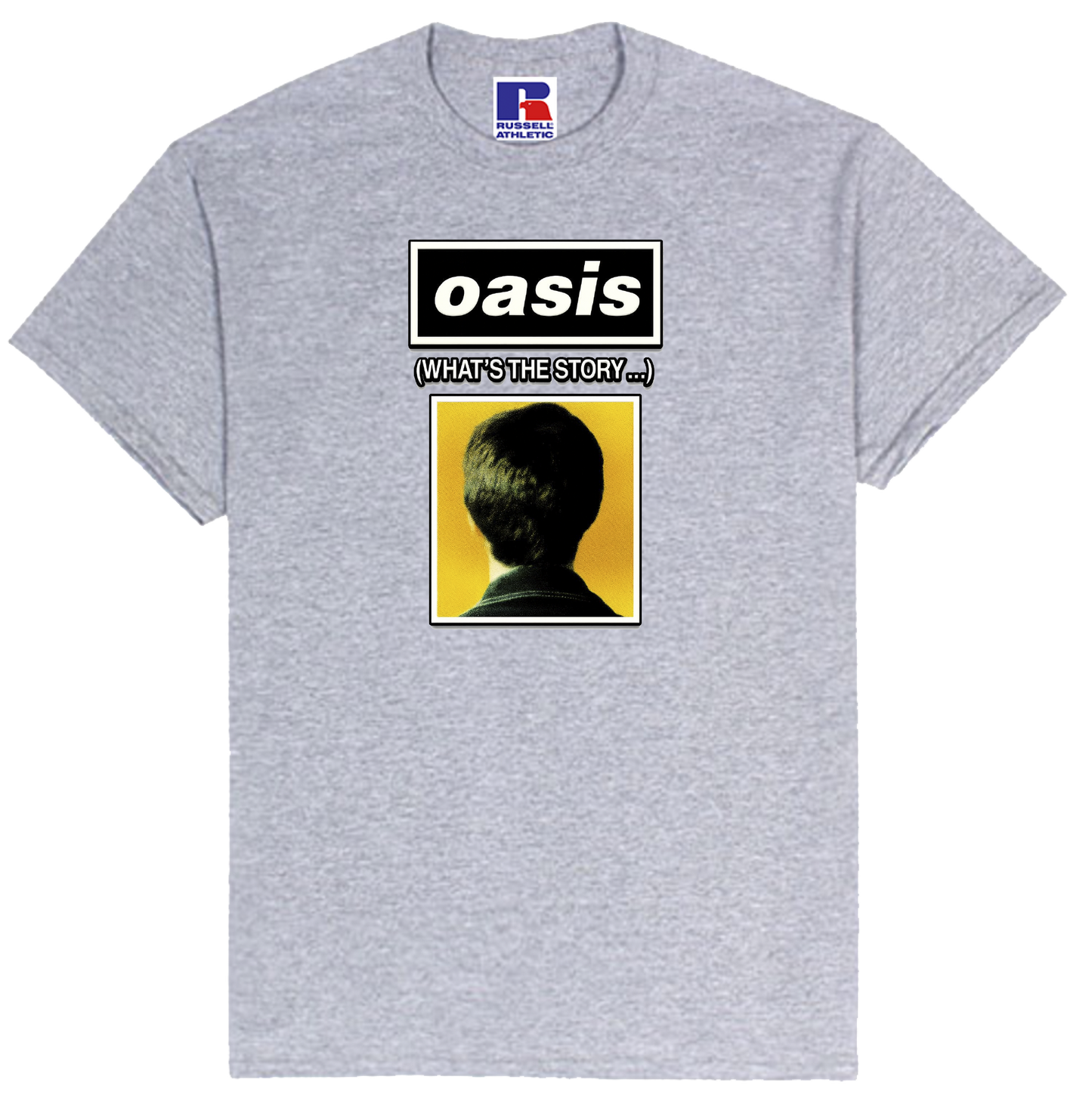 OASIS - WHAT'S THE STORY T-SHIRT - 100% UNOFFICIAL