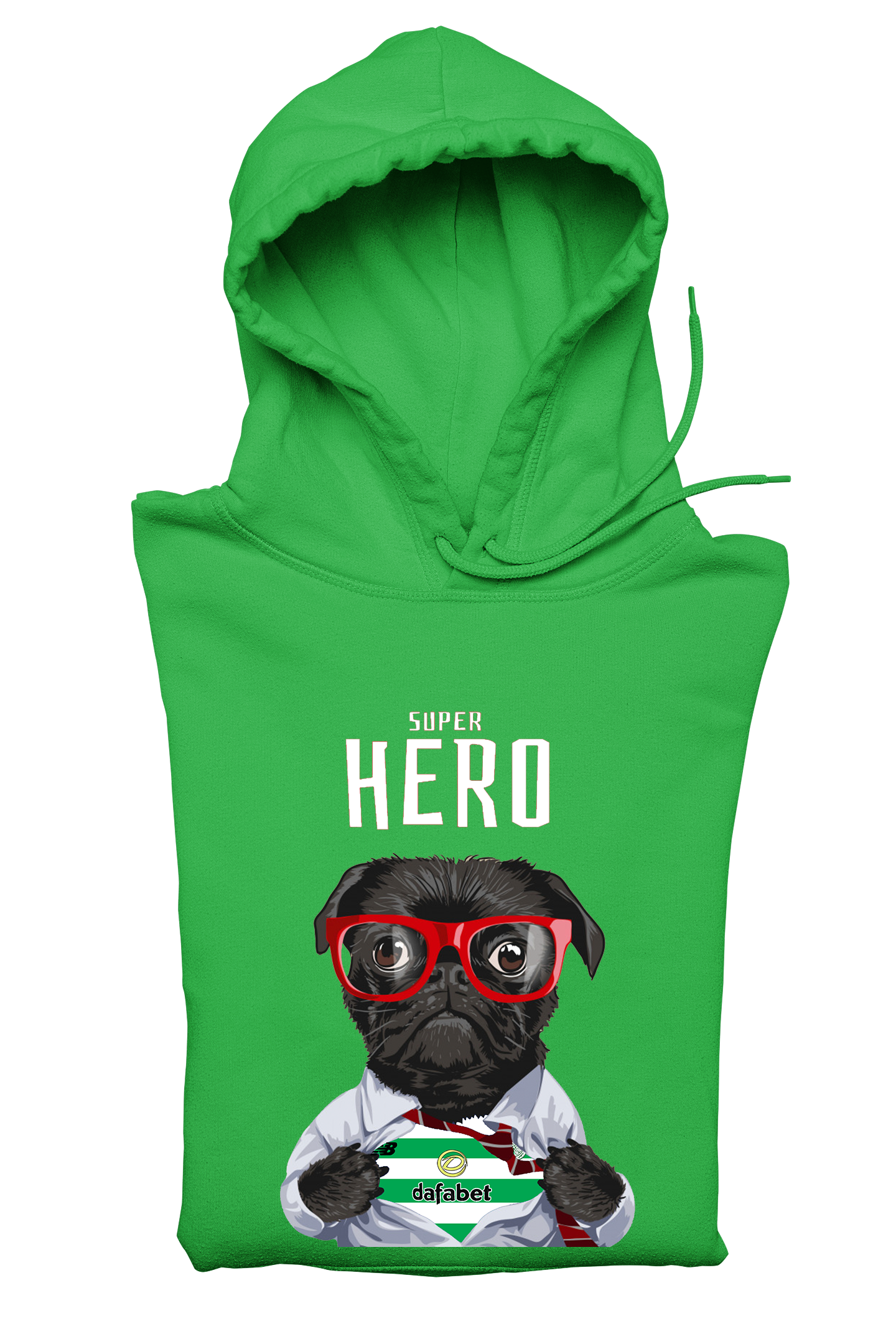 9.75 Super Hero Football Hoodie - Every team available