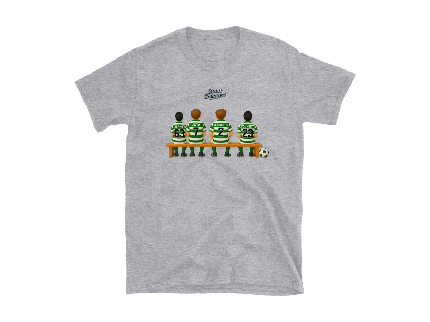 2.2 GAME CHANGER 3D - FOOTBALL T-SHIRT. Choose your own Subs. Every team available. 100% UNOFFICIAL