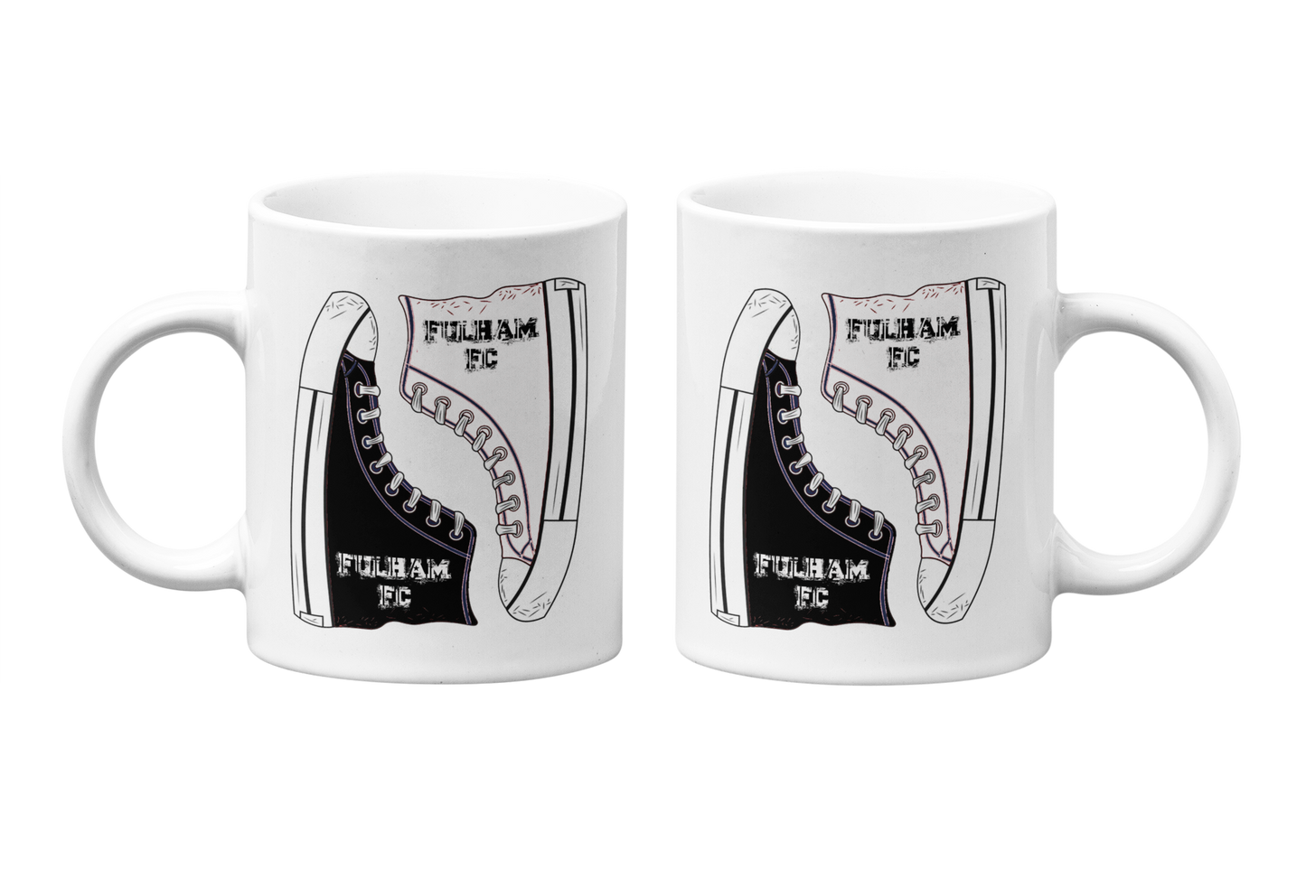 9.73 PERSONALISED FOOTBALL MUG - TRAINERS