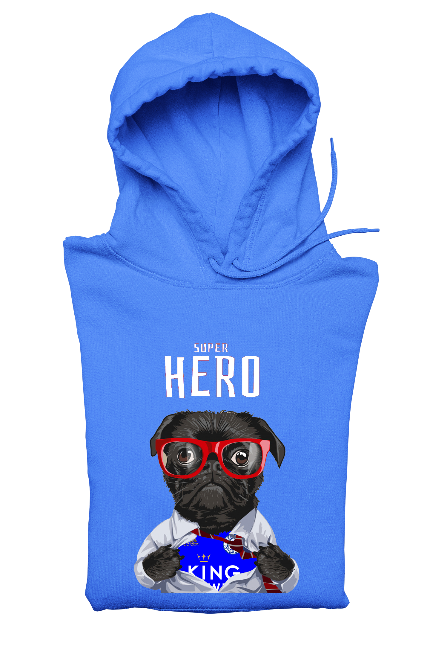 9.75 Super Hero Football Hoodie - Every team available