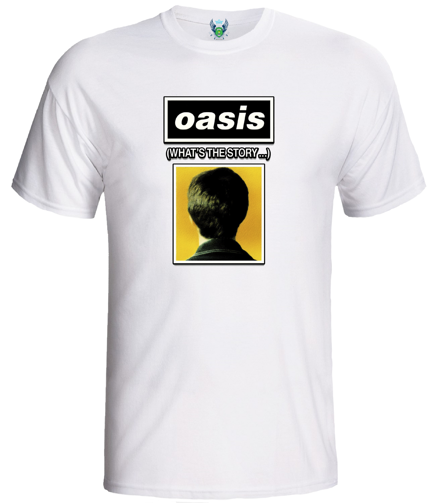 OASIS - WHAT'S THE STORY T-SHIRT - 100% UNOFFICIAL