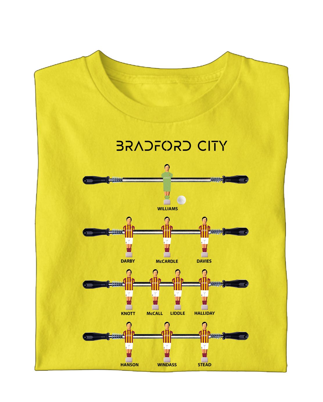 3 : Table Football T-shirt - every team available. PERSONALISED