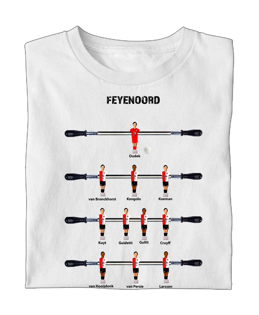 3 : Table Football T-shirt - every team available. PERSONALISED