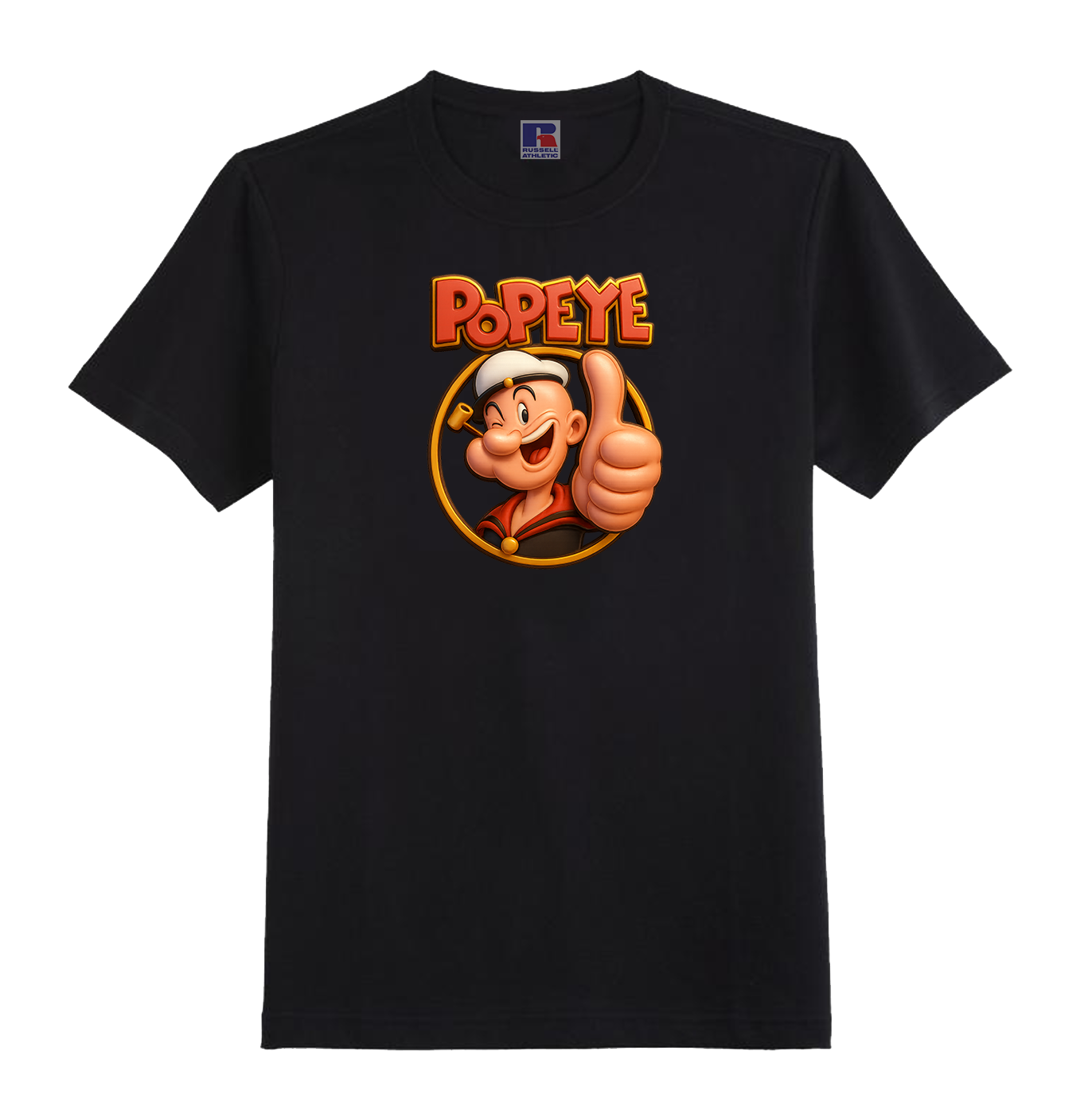 Z : POPEYE T-SHIRT IN 2 COLOURS  - 100% UNOFFICIAL