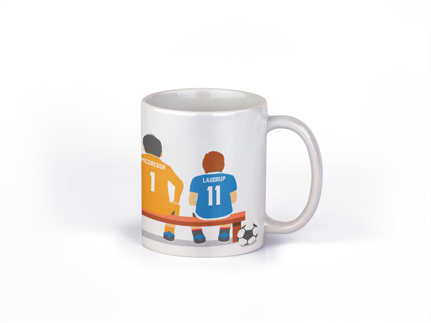 9.72 PERSONALISED FOOTBALL MUG - GAME CHANGER