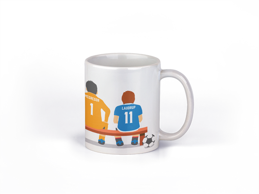 9.72 PERSONALISED FOOTBALL MUG - GAME CHANGER