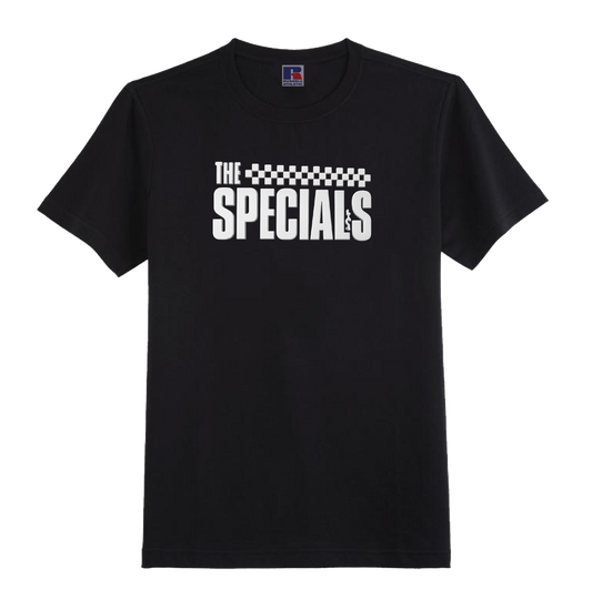 THE SPECIALS BLACK ORGANIC T-SHIRT - 100% UNOFFICIAL