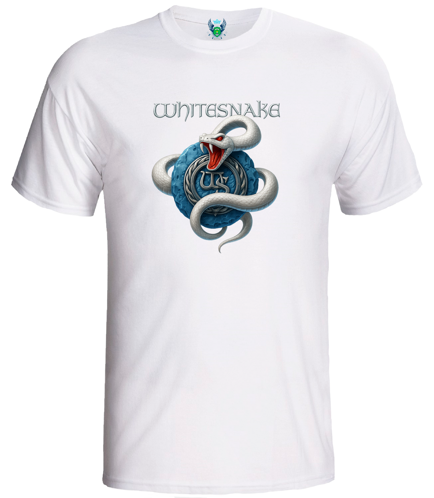 WHITESNAKE DESIGN T-SHIRT - 100% UNOFFICIAL