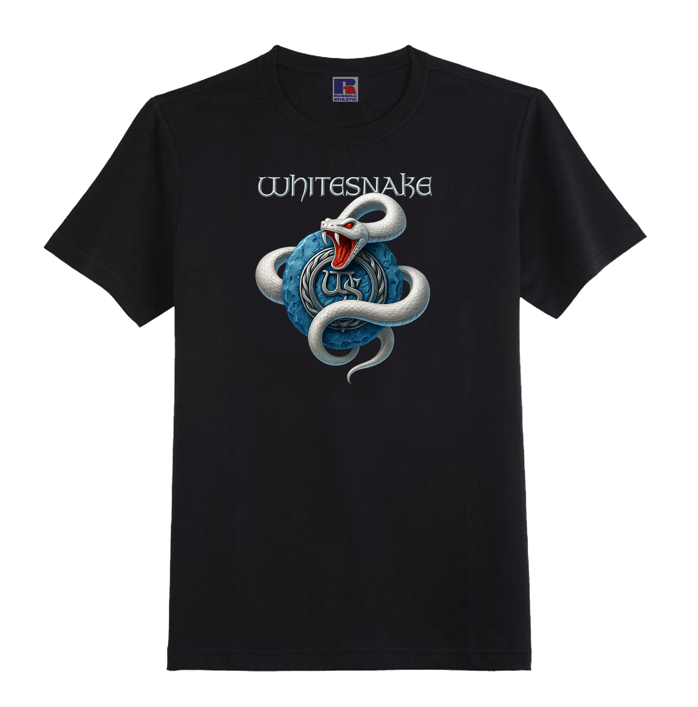 WHITESNAKE DESIGN T-SHIRT - 100% UNOFFICIAL