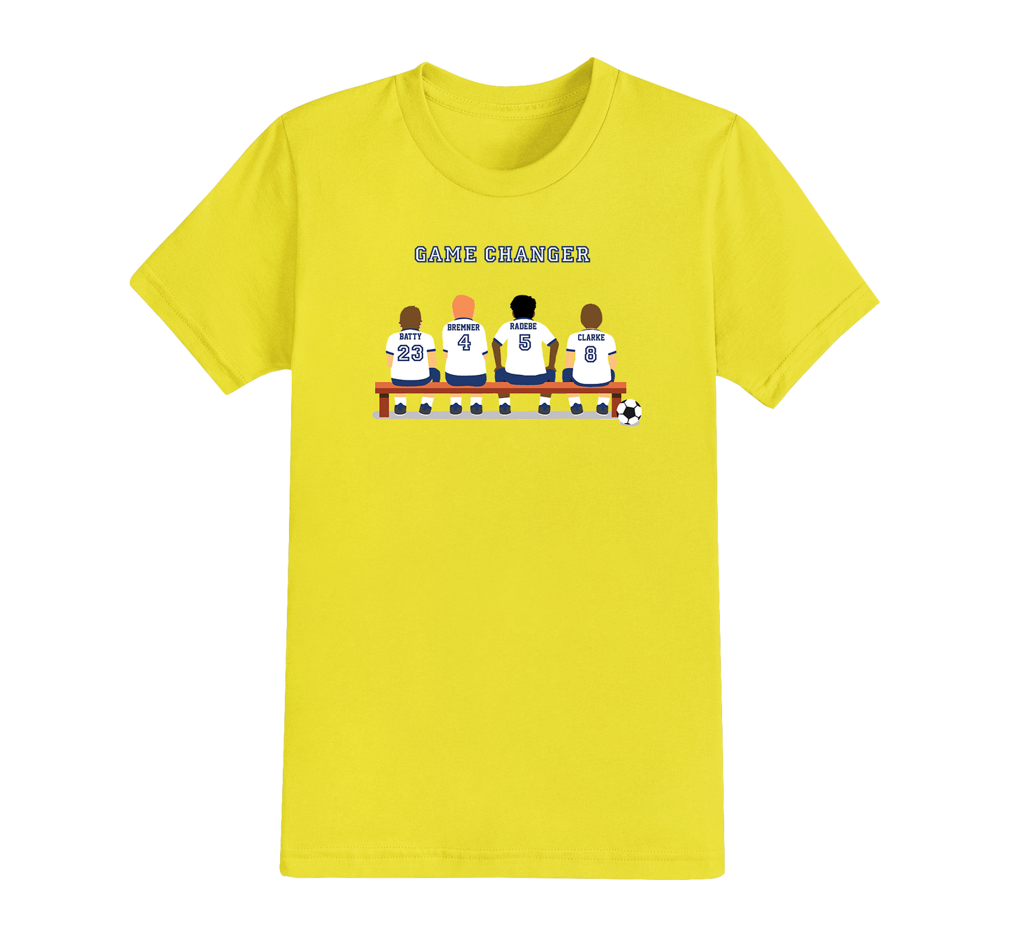 2 : Personalised Football Game Changer T-shirt - Pick your own Players