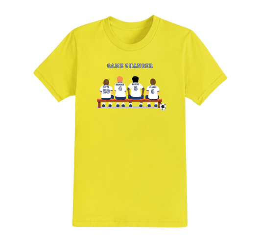 2 : Personalised Football Game Changer T-shirt - Pick your own Players