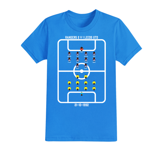 9.2 : Personalised Football Match of the Day T-shirt - Pick your own favourite Match