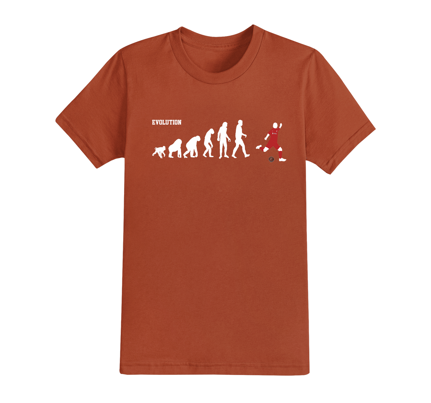 9.4 : Evolution of Woman Football T-shirt - every team available. PERSONALISED